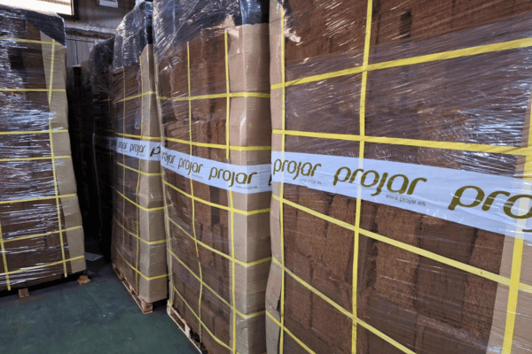 Almacenaje de fibra de coco en almeria